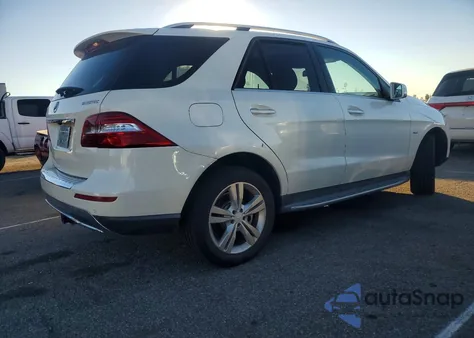 2012 Mercedes-Benz Ml 350 Bluetec z USA, uszkodzony, nr VIN 4JGDA2EB8CA070697